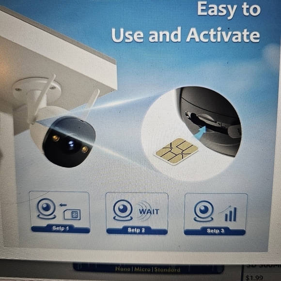 NWT Talksim 4Glte Double Network Data Sim Card. Pay as you go - Picture 3 of 9